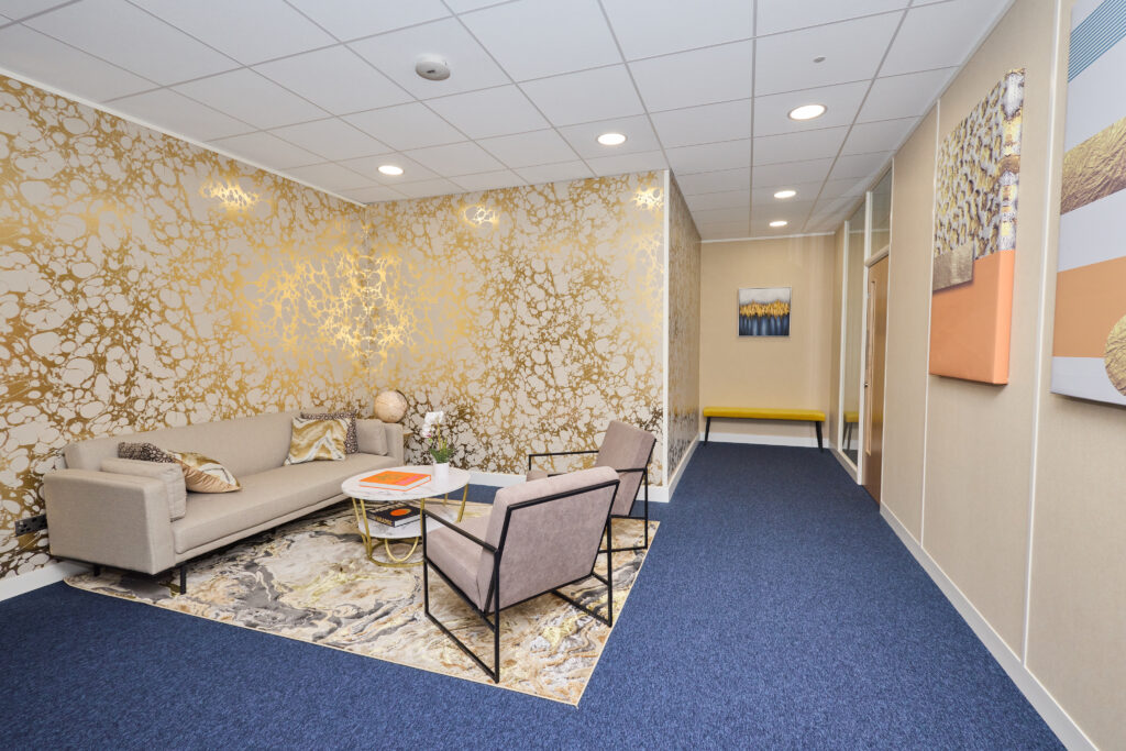 Break out area at The Brentano Suite Elstree